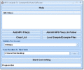 Screenshot of MP3 VBR To CBR Converter Software 7.0