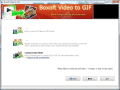 Screenshot of Boxoft Video To GIF 1.2