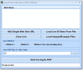 Screenshot of Save Entire Web Site As PDF Software 7.0