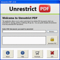 Screenshot of Decrypt PDF Protection 4.0