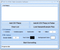 Screenshot of CSV To HTML Table Converter Software 7.0