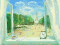 Screenshot of Paris Clock ScreenSaver 1.1
