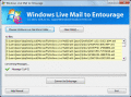 Screenshot of SoftLay Windows Live Mail to Entourage 1.7