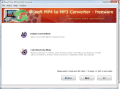 Screenshot of Boxoft MP4 to MP3 Freeware 1.0