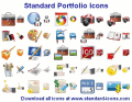 A great set of high-res portfolio icons