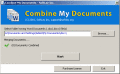 Screenshot of Combine Multiple Word Documents 1.6