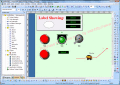 Screenshot of HMI-SCADA Graphics Visualization 4.0
