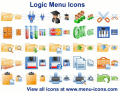 Logical menu icons for any app or website