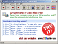 Screenshot of 321Soft Screen Video Recorder 1.05.4