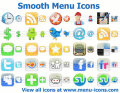 Smooth menu icons for any site or application