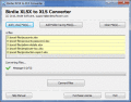 Screenshot of Birdie XLSX to XLS Converter 2.6