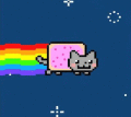 Screenshot of Nyan Cat Screensaver 1.0