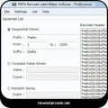 Screenshot of DRPU Barcode Generator 7.3.0.1