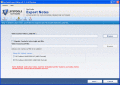 Screenshot of Lotus Notes Export Mail to PST 9.4