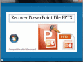 Screenshot of Recover PowerPoint File PPTX 2.0.0.17