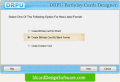 Screenshot of Birthday Cards Design Software 8.2.0.1