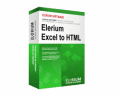 Screenshot of Elerium Excel to HTML .NET 1.7