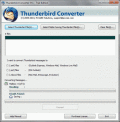 Screenshot of Thunderbird Convert to PST 3.06