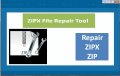 Screenshot of Zipx File Repair Tool 2.0.0.21