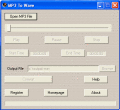 Screenshot of MP3 To Wave 1.2.7.4
