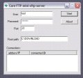 Screenshot of Core FTP Mini SFTP Server 1.31