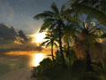 Screenshot of Lagoon 3D Screensaver 1.2