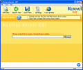 Screenshot of DBF Database Recovery Tool 5.01