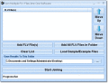 Screenshot of Join Multiple FLV Files Into One Software 7.0