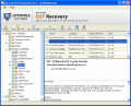 Screenshot of OST to Outlook 3.6