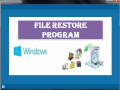Screenshot of File Restore Program 4.0.0.34