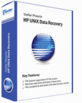 Screenshot of Stellar Phoenix HP UNIX Data Recovery 1.0