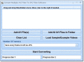 Screenshot of Convert Multiple AVI Files To JPG Files Software 7.0