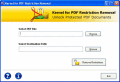 Screenshot of Remove PDF Security 13.01.01
