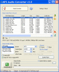 Screenshot of MP3 Audio Converter 5.01