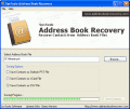 Screenshot of Address Book Recovery Tool 2.2
