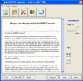 PDF converter software. Create PDF in Vista.