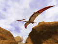 Screenshot of Canyon Flight 3D Screensaver for Mac OS X 1.0