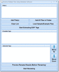 Screenshot of Rename Multiple Files Using Metadata Software 7.0