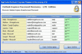 Screenshot of Recover Lost Outlook Express Password 1.6