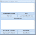 Screenshot of Remove Accents From Characters Software 7.0