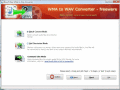 Screenshot of Boxoft WMA to WAV Converter (freeware) 1.0