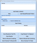 Screenshot of Find Files By Metadata Software 7.0
