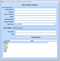 Screenshot of Excel Weekly Employee Timesheet Template Software 7.0