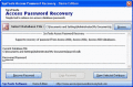 Screenshot of Freeware Access Password Recovery 5.2