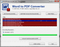 Screenshot of PCVARE Word to PDF 4.5