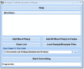 Screenshot of MS Word To EPUB Converter Software 7.0