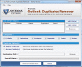 Screenshot of Microsoft Outlook Duplicate Remover 1.0