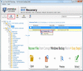 Screenshot of Windows BKF Restore 5.8
