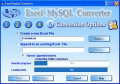 Screenshot of Excel Mysql wizard import Excel to MySQL 4.o