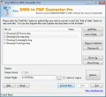 Screenshot of DWG to PDF Converter Pro 2010.11.4 2010
